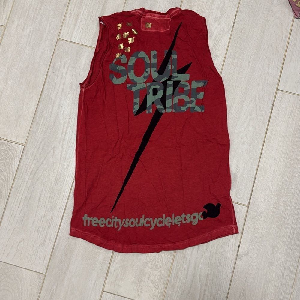 Free city soul cycle tank.Red - Picture 3 of 3